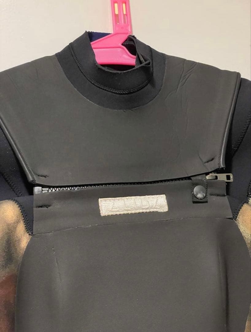 セミドライスーツ フロントジッパー カモフラージュ