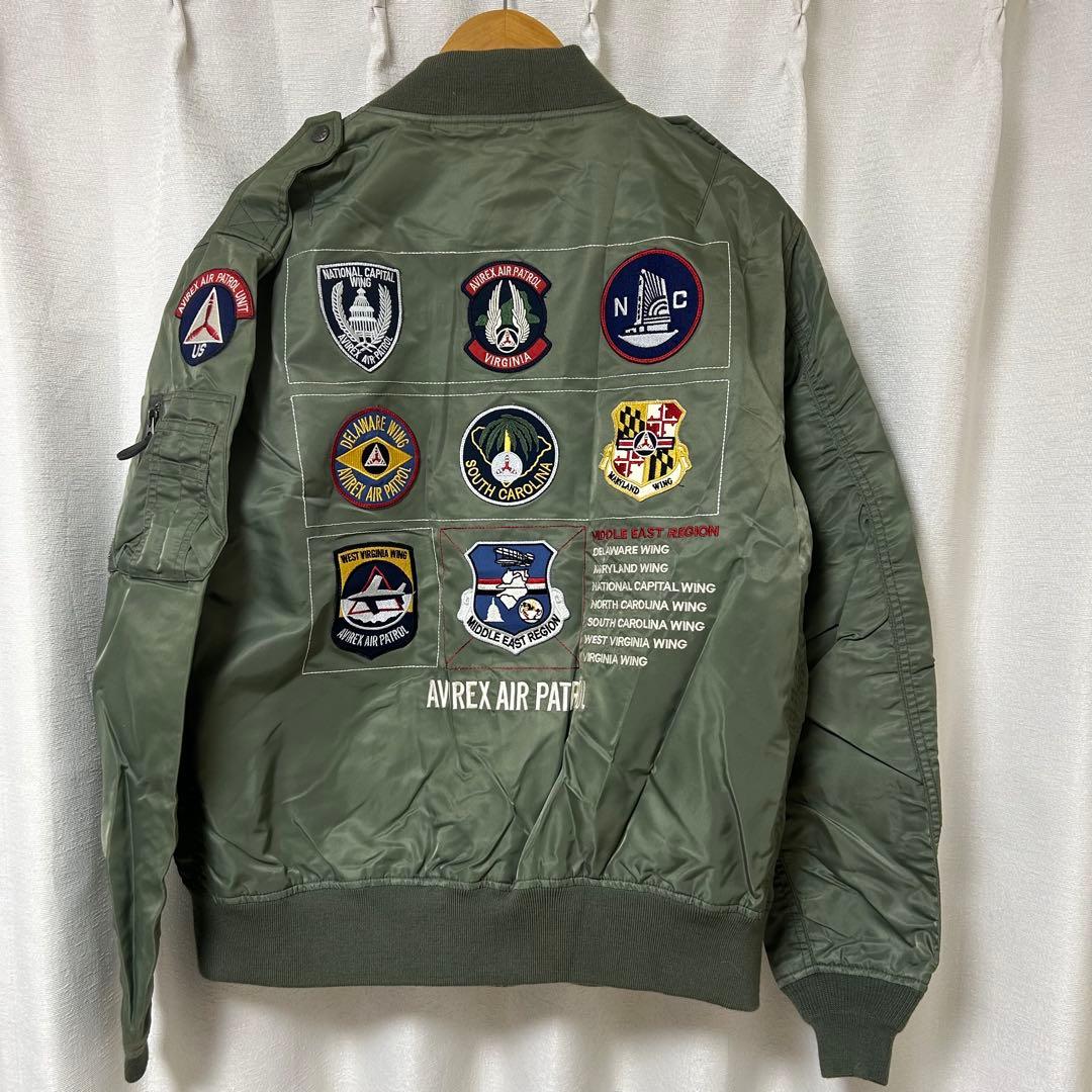 AVIREX L-2 フライトジャケット　ミリタリージャケット　XXL