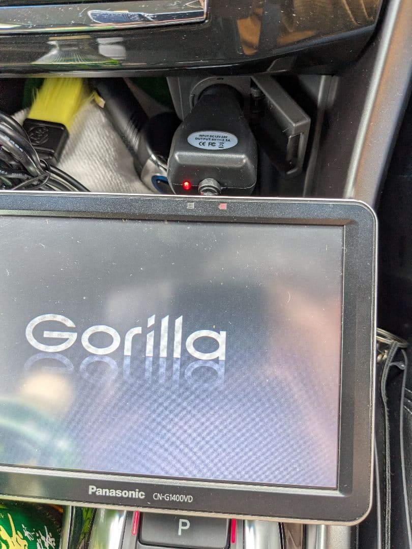 Panasonic CN-G1400VD カーナビ ゴリラ　新品ソケット付