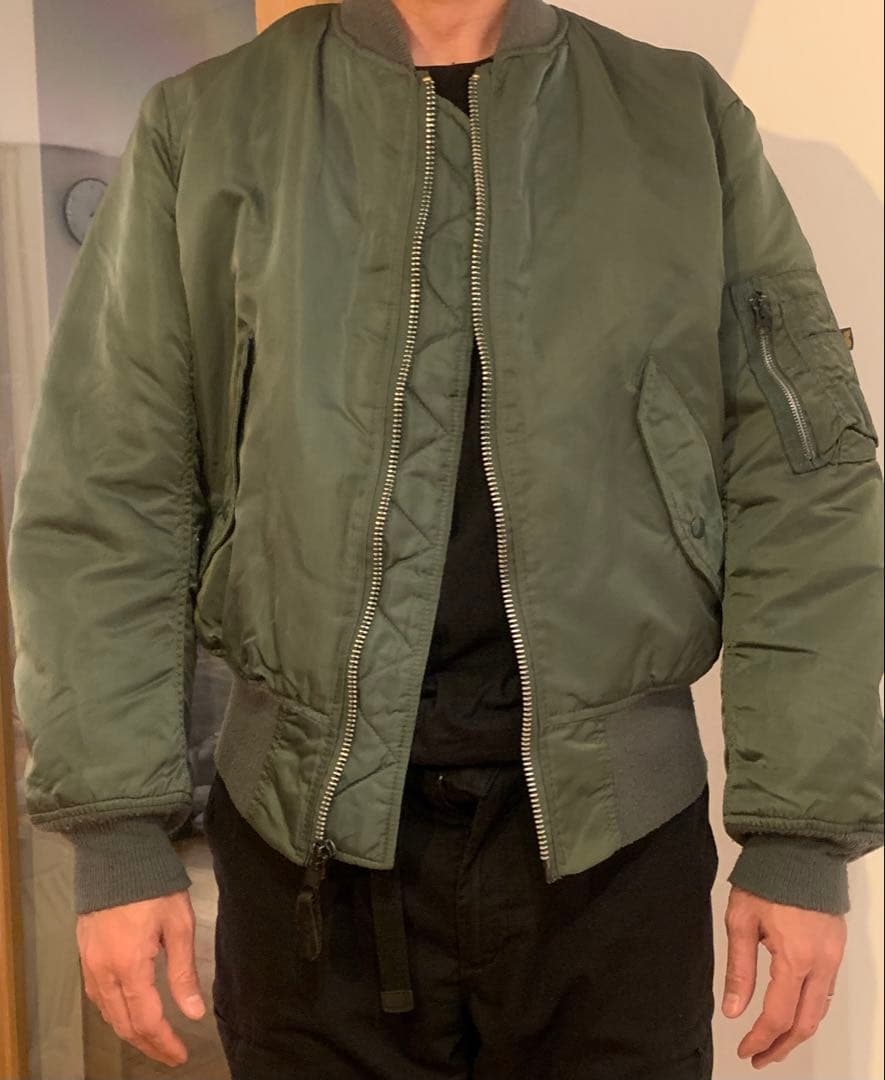 アルファ 90s'復刻 MA-1 USA製 MIL-J-82790J