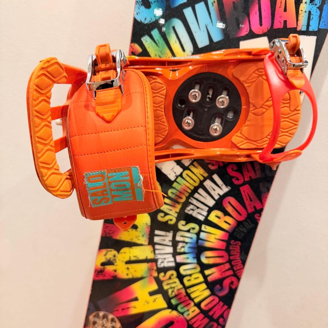 Salomon Rival 147 cm スノーボード サロモン ビンディング