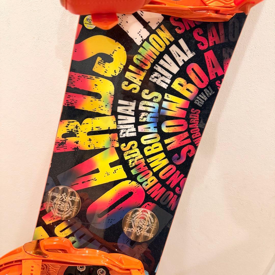Salomon Rival 147 cm スノーボード サロモン ビンディング