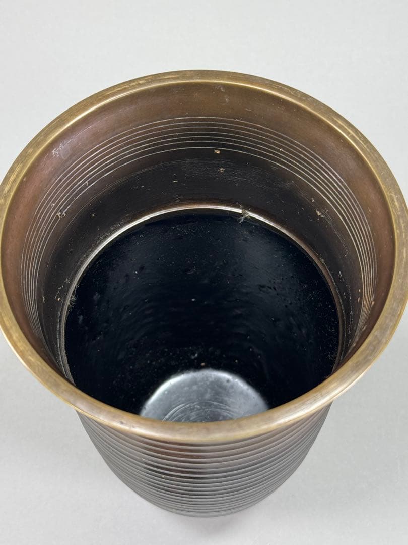 いけばな　銅花器　池坊　生花　立花　古流　花瓶　華道具