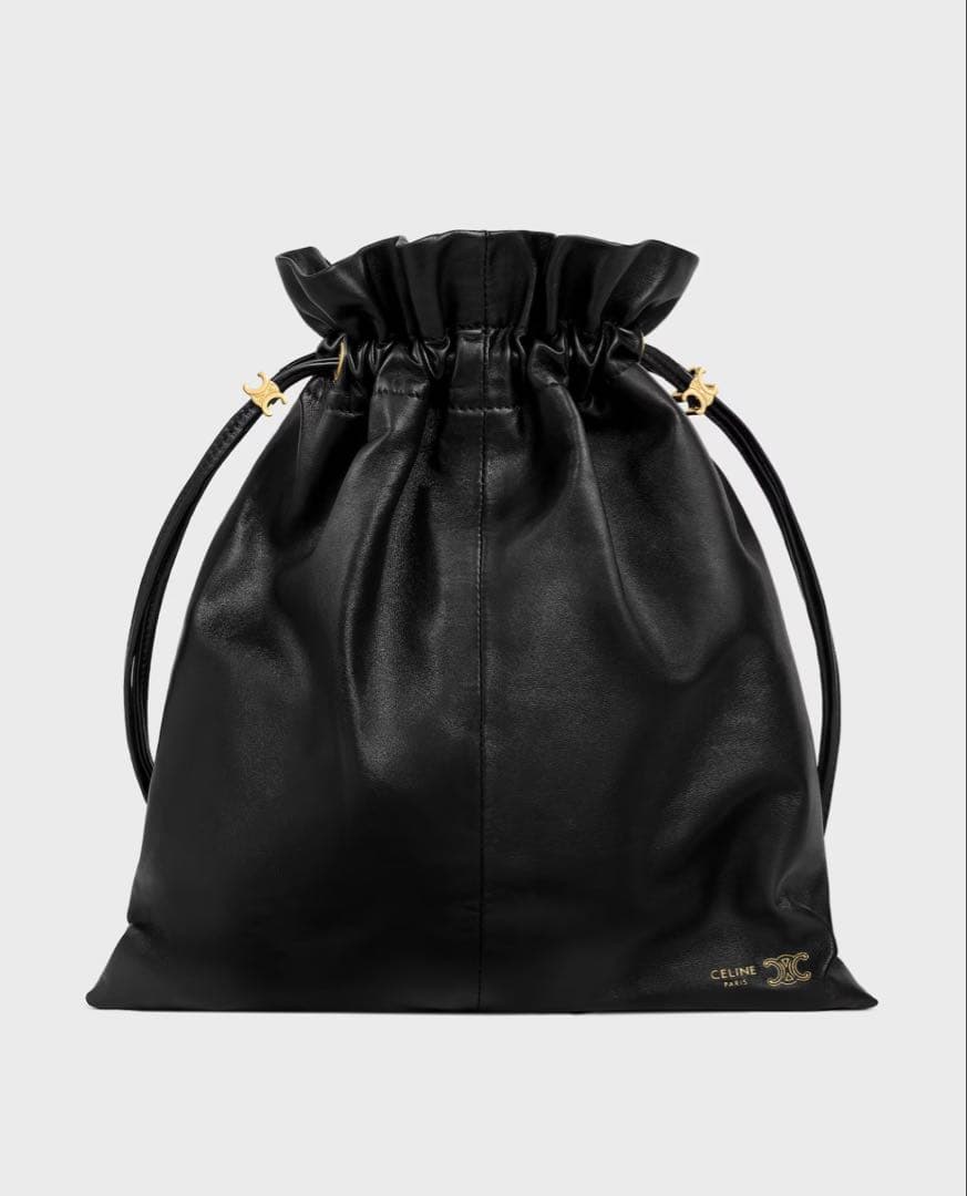 CELINEドローストリングバッグ⭐︎クリスタルポーチ新品