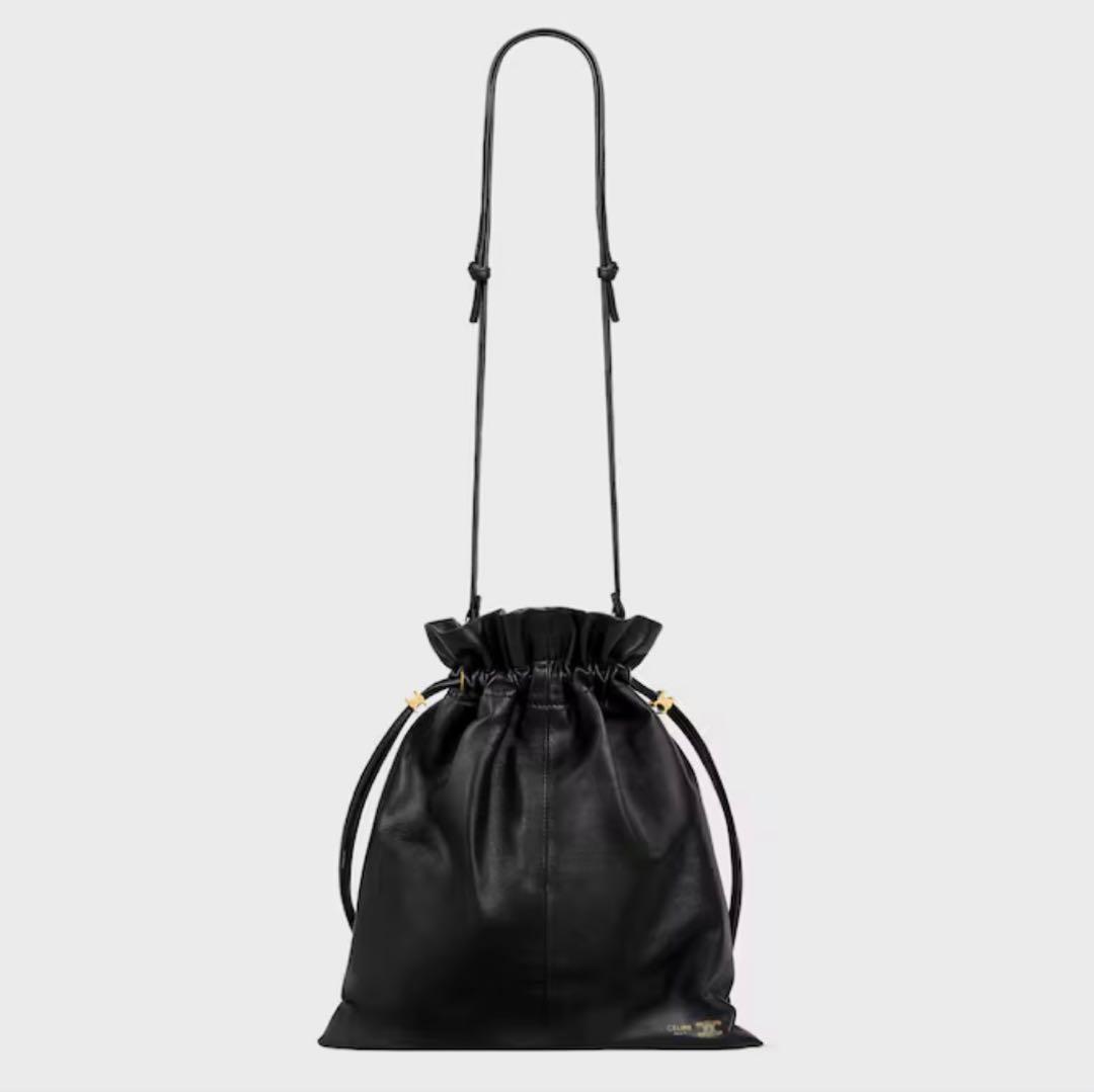 CELINEドローストリングバッグ⭐︎クリスタルポーチ新品