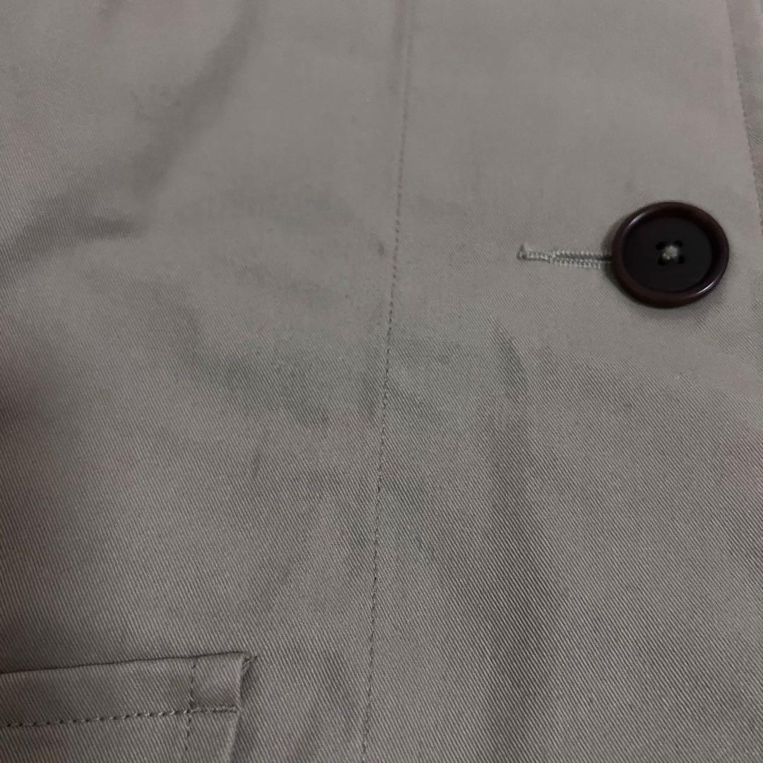 美品✨MHL.22AW ステンカラーコート ダウンライナー 脱着 ベージュ系 S