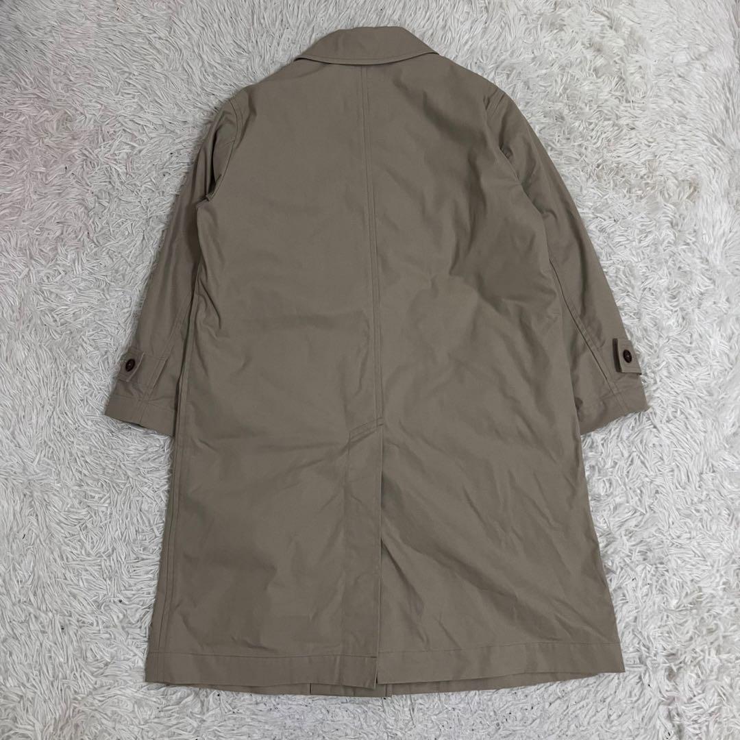 美品✨MHL.22AW ステンカラーコート ダウンライナー 脱着 ベージュ系 S