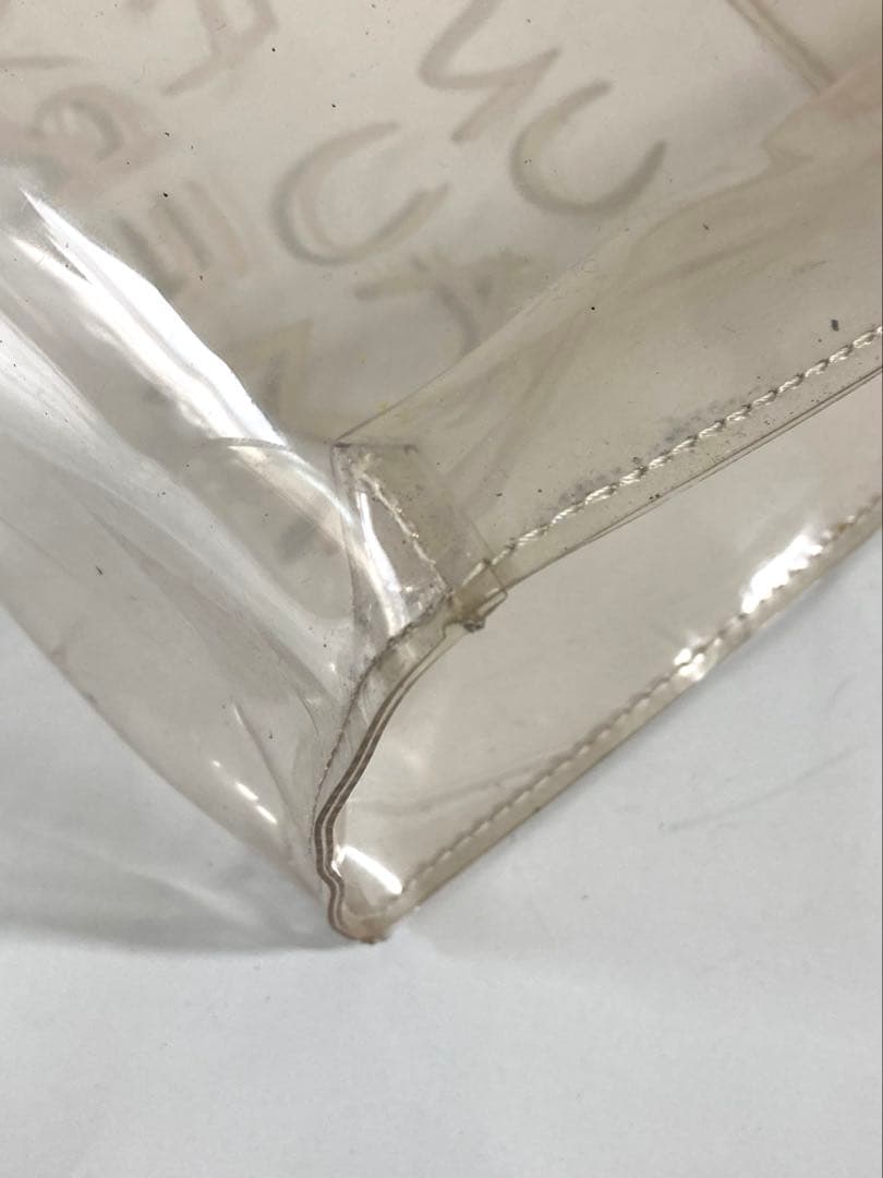 HERMES エルメス　ビニールケリー　ビジネスバッグ　ハンドバック　透明