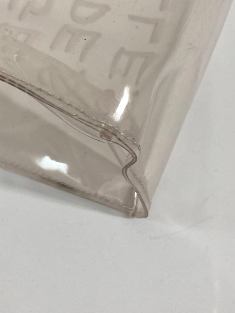 HERMES エルメス　ビニールケリー　ビジネスバッグ　ハンドバック　透明