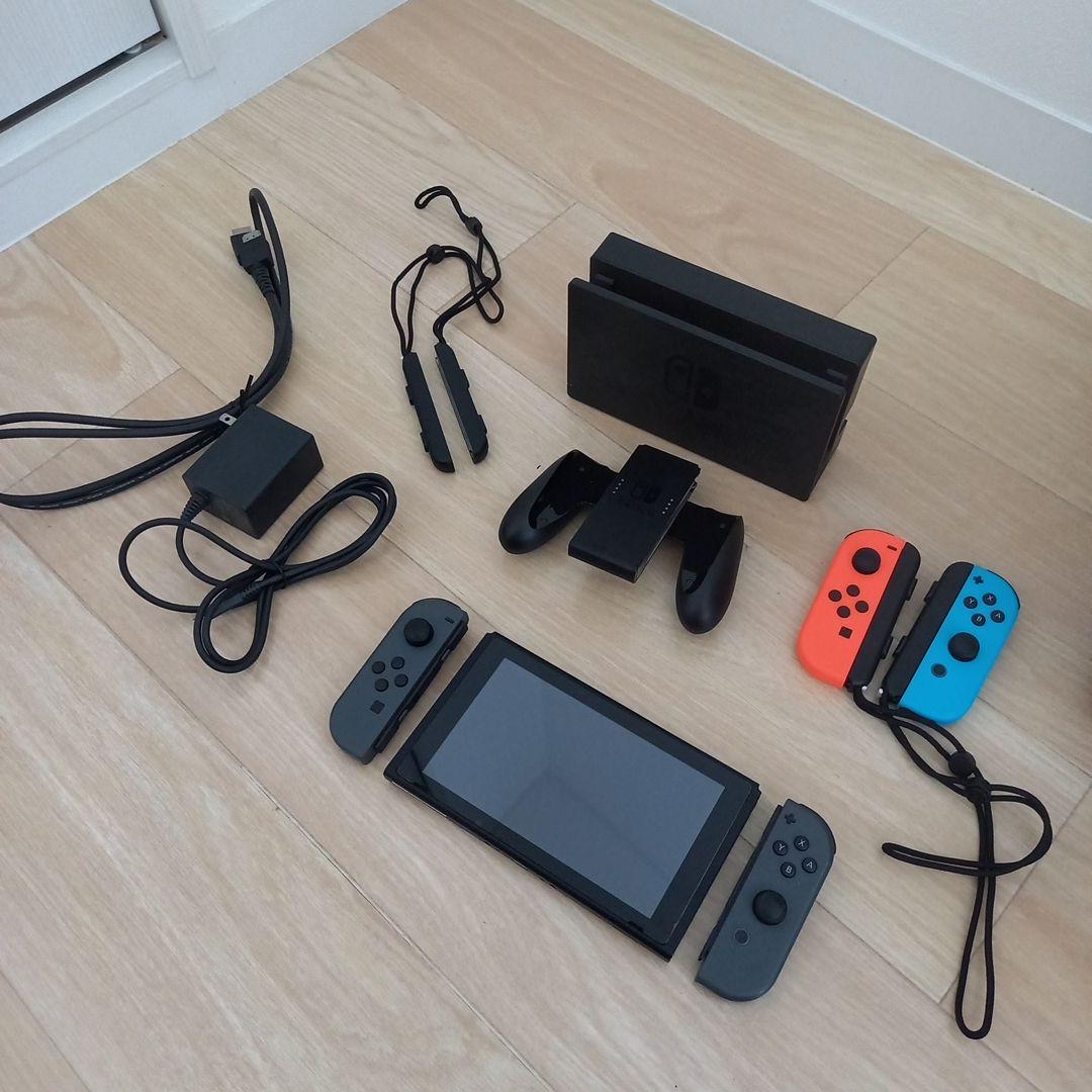 Nintendo Switch 本体 グレー Joyconセット