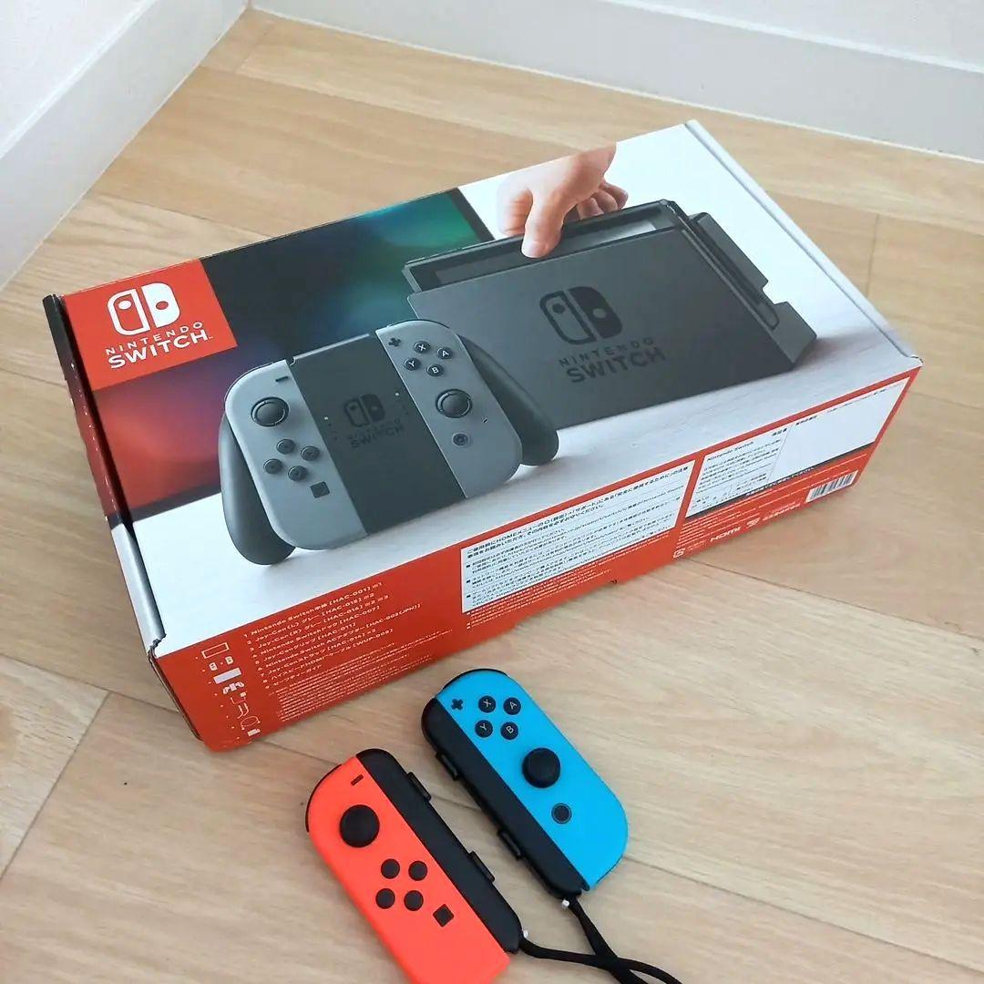 Nintendo Switch 本体 グレー Joyconセット