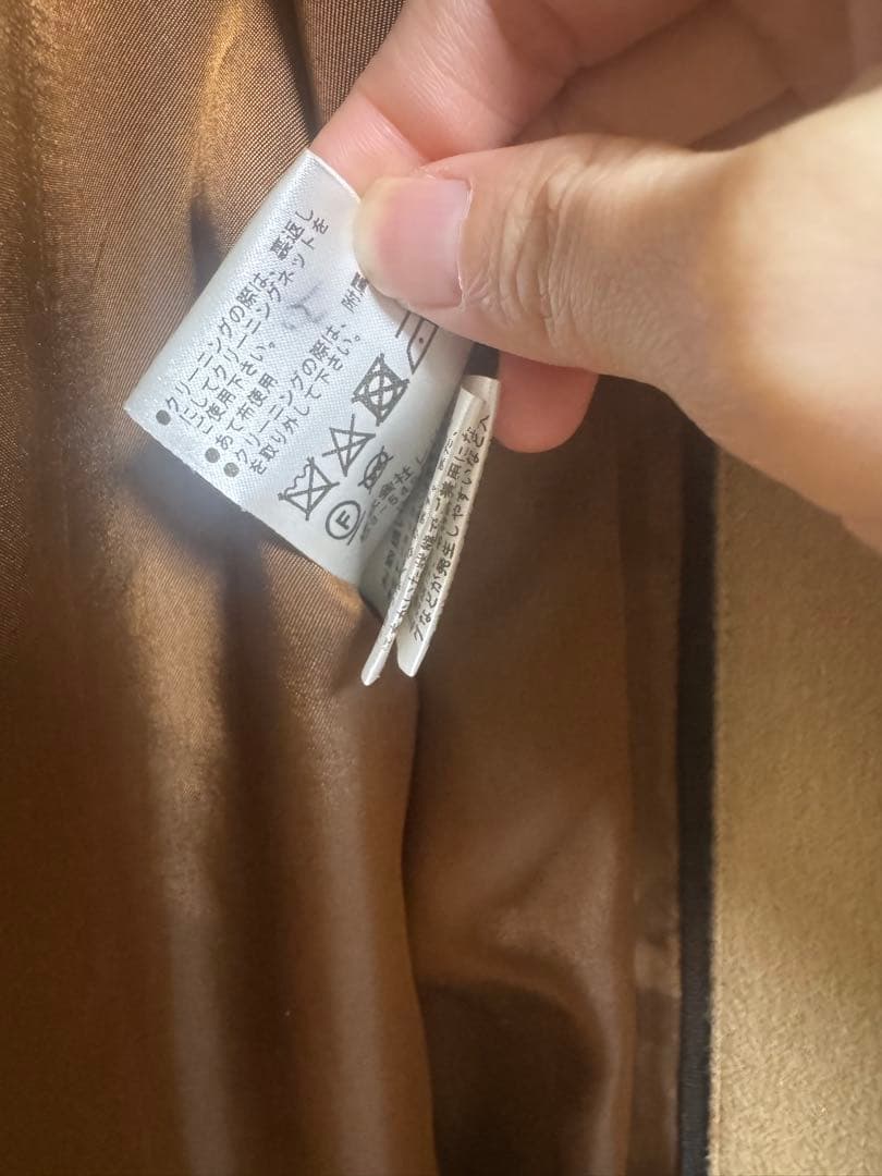 【最高級カシミヤ100%】ランバンオンブルー ロングコート クリーニング済 38