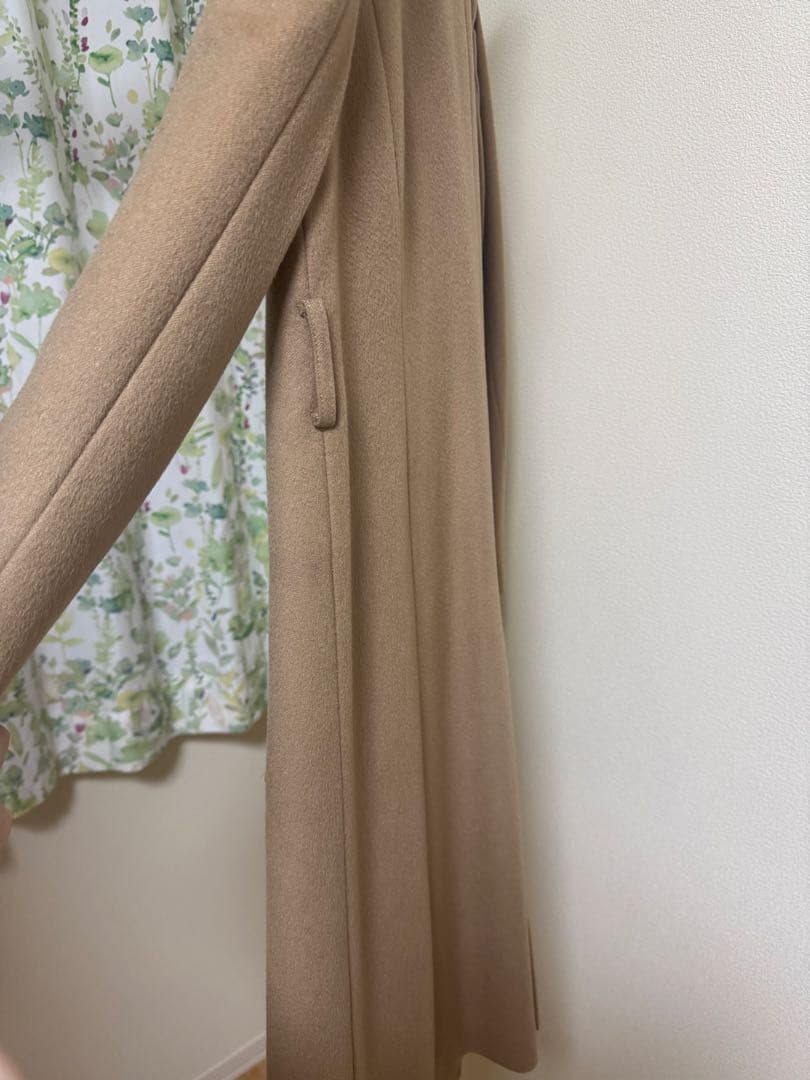 【最高級カシミヤ100%】ランバンオンブルー ロングコート クリーニング済 38