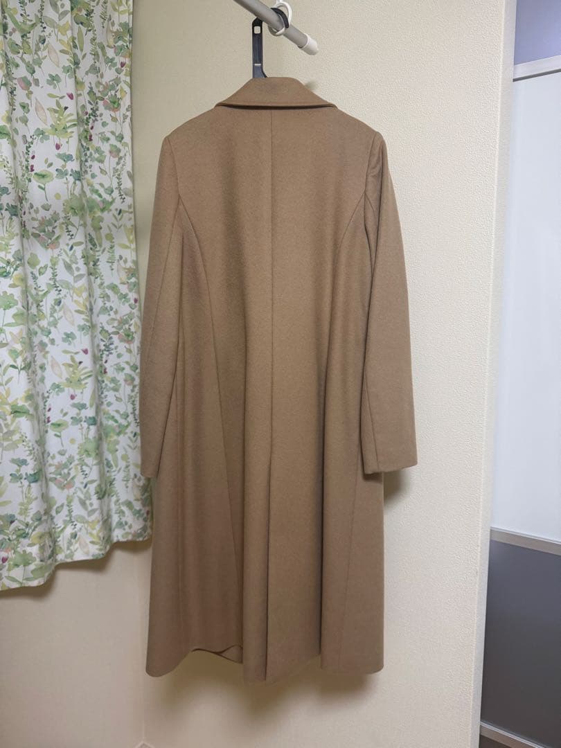 【最高級カシミヤ100%】ランバンオンブルー ロングコート クリーニング済 38