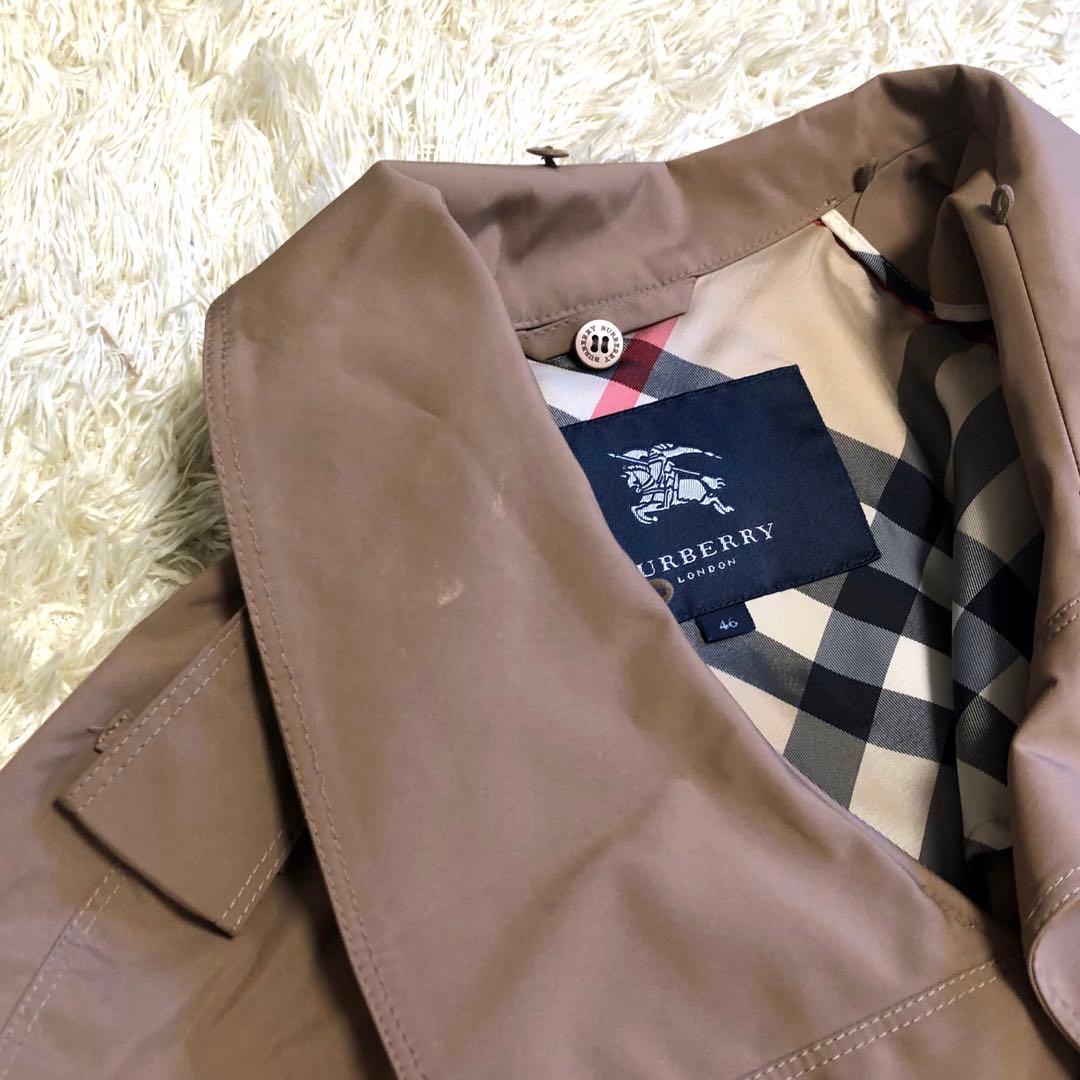 大きいサイズ·未使用級✨バーバリー インナーダウントレンチコート　 ノバチェック