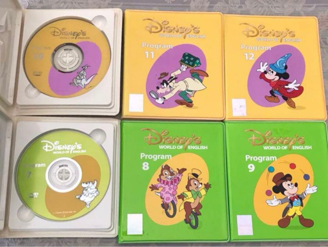 DWE ディズニー英語システム DVD 12枚+オリエンテーション