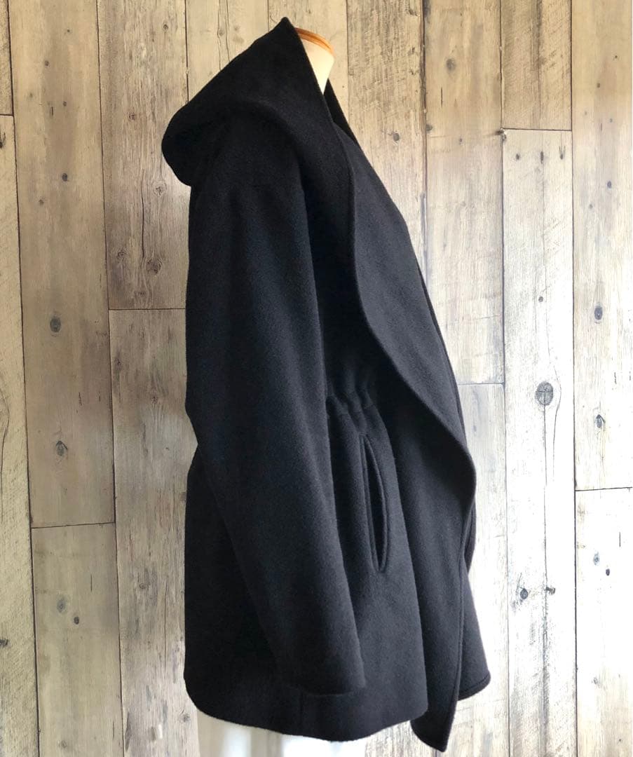 GALLARDAGALANTE ガリャルダガランテ　ウールコート　ショール　変形