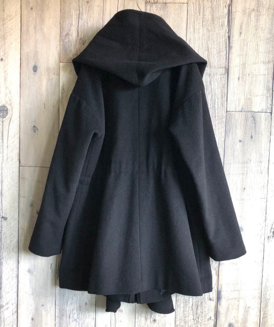 GALLARDAGALANTE ガリャルダガランテ　ウールコート　ショール　変形