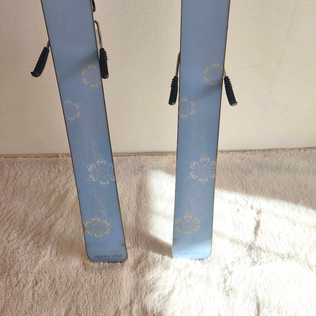 希少・美品・160cm オガサカ・フリースタイルスキー・ツインチップ・レディース