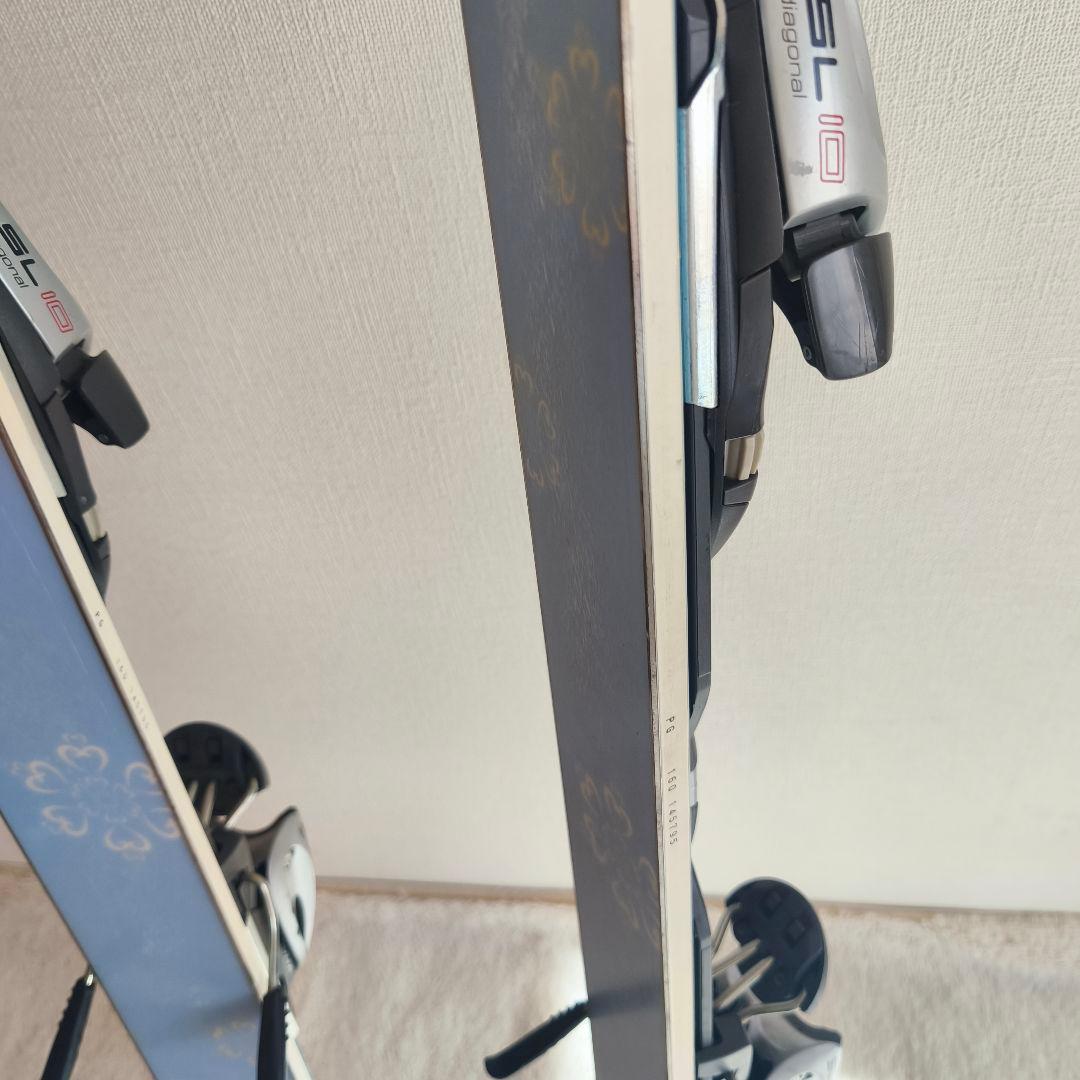 希少・美品・160cm オガサカ・フリースタイルスキー・ツインチップ・レディース