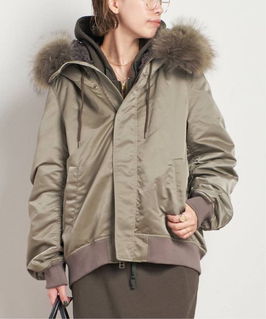 AP STUDIO ボンバージャケット　カーキB　新品タグ付き