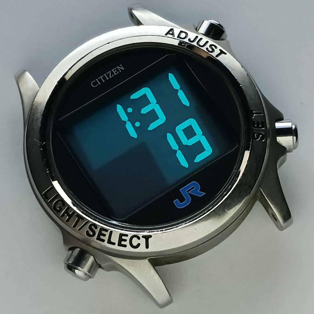JR西日本 鉄道時計(腕時計) CITIZEN デジタル