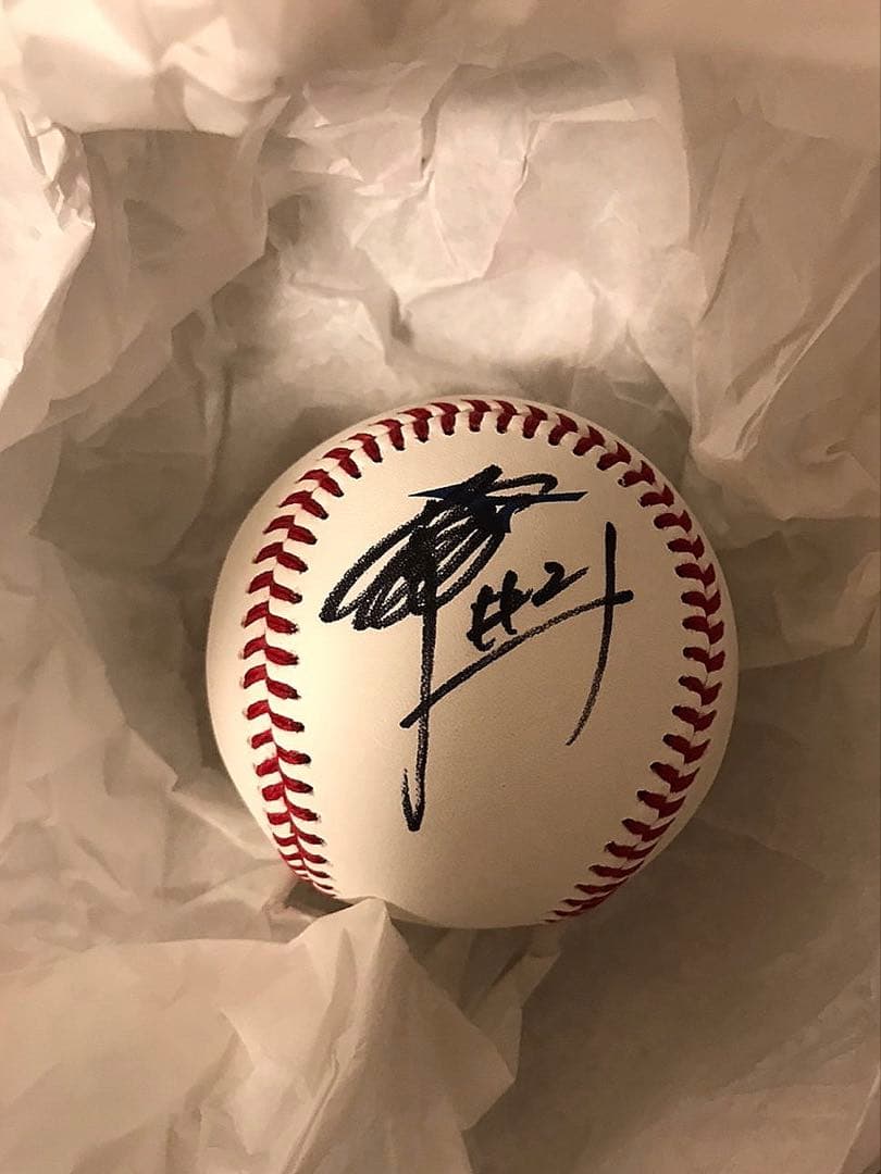 北海道日本ハムファイターズ 清宮幸太郎 直筆サインボール NPB 試合球 公認球