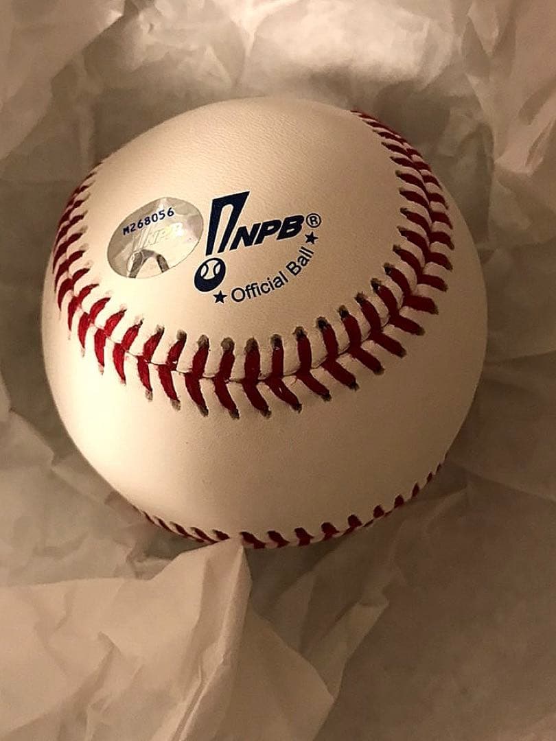 北海道日本ハムファイターズ 清宮幸太郎 直筆サインボール NPB 試合球 公認球