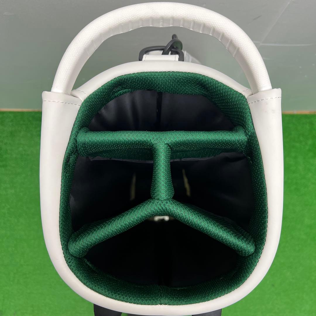 キャロウェイ Callaway キャディバッグ　8インチ　ホワイト　グリーン