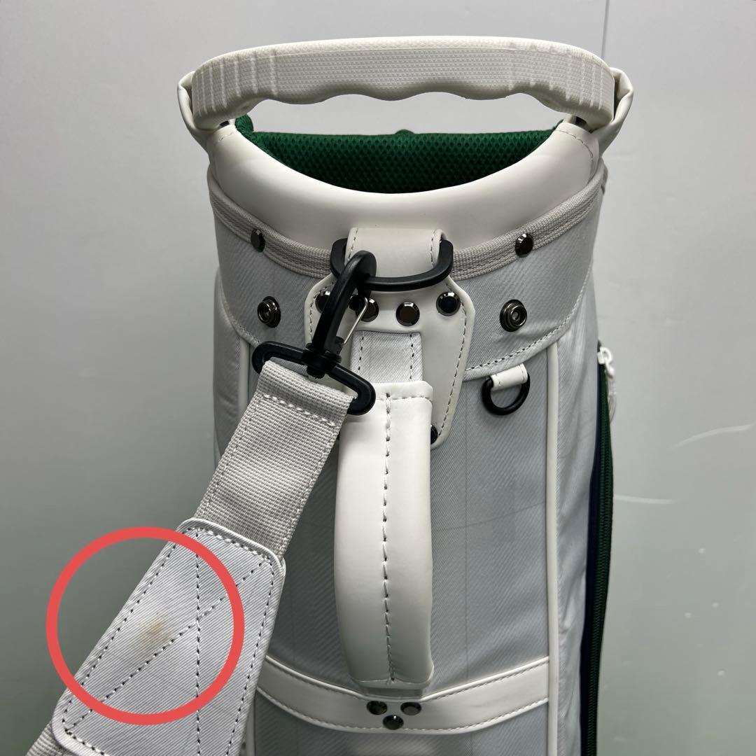 キャロウェイ Callaway キャディバッグ　8インチ　ホワイト　グリーン