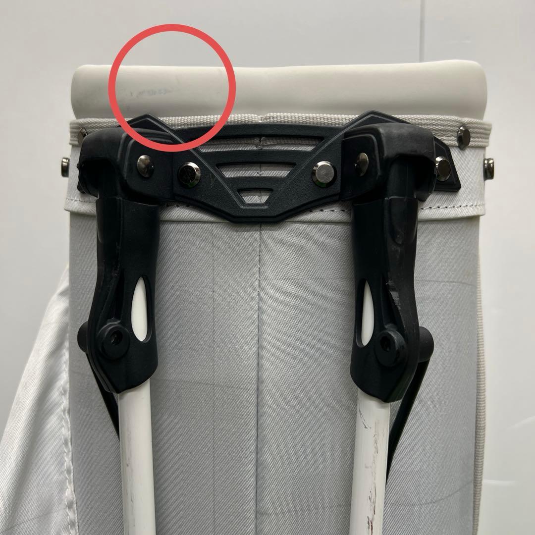 キャロウェイ Callaway キャディバッグ　8インチ　ホワイト　グリーン