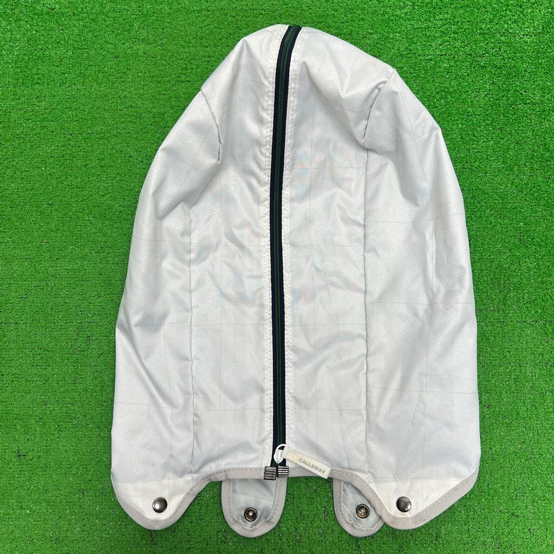 キャロウェイ Callaway キャディバッグ　8インチ　ホワイト　グリーン