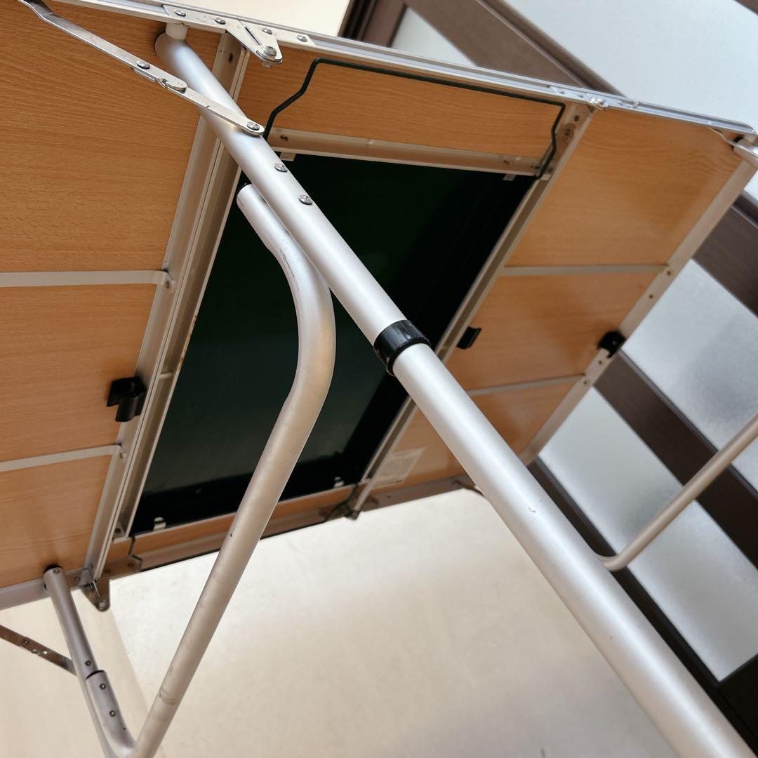 コールマン4つ折りBBQテーブル チャコールグリルセット