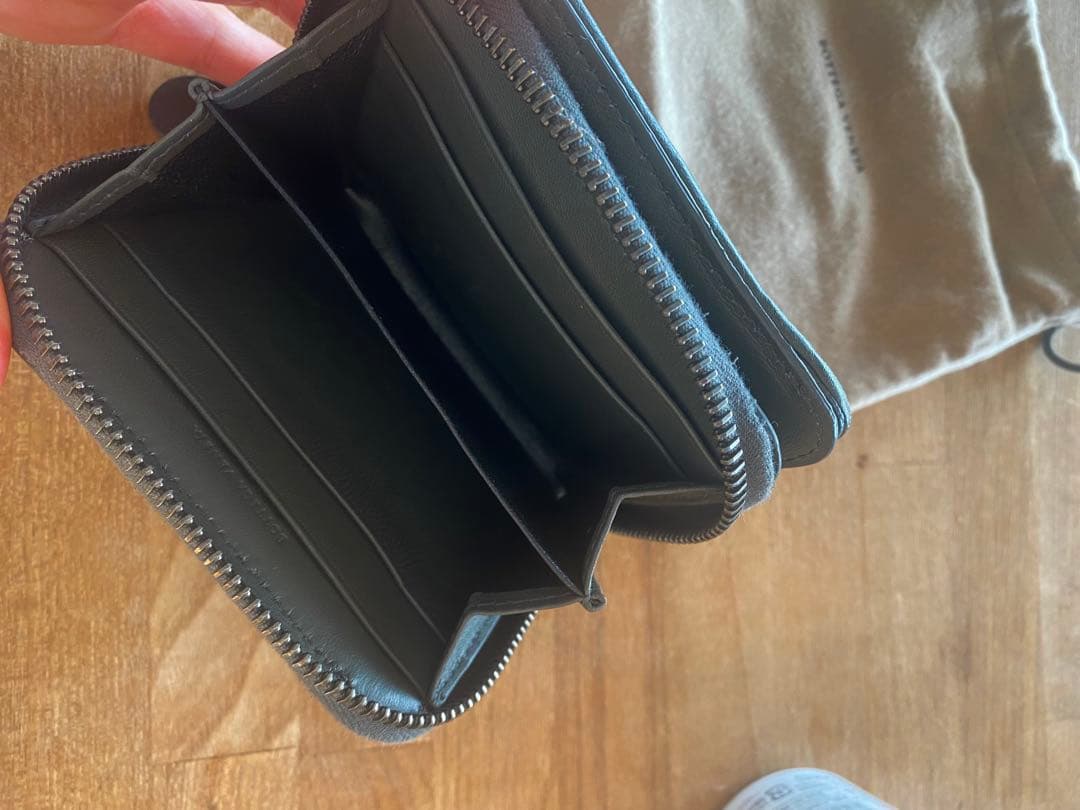 BOTTEGA VENETA 二つ折り財布 グレー