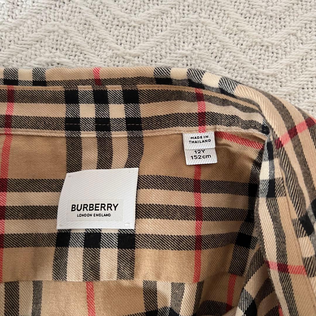 BURBERRY｜バーバリー キッズ チェックシャツ 12Y