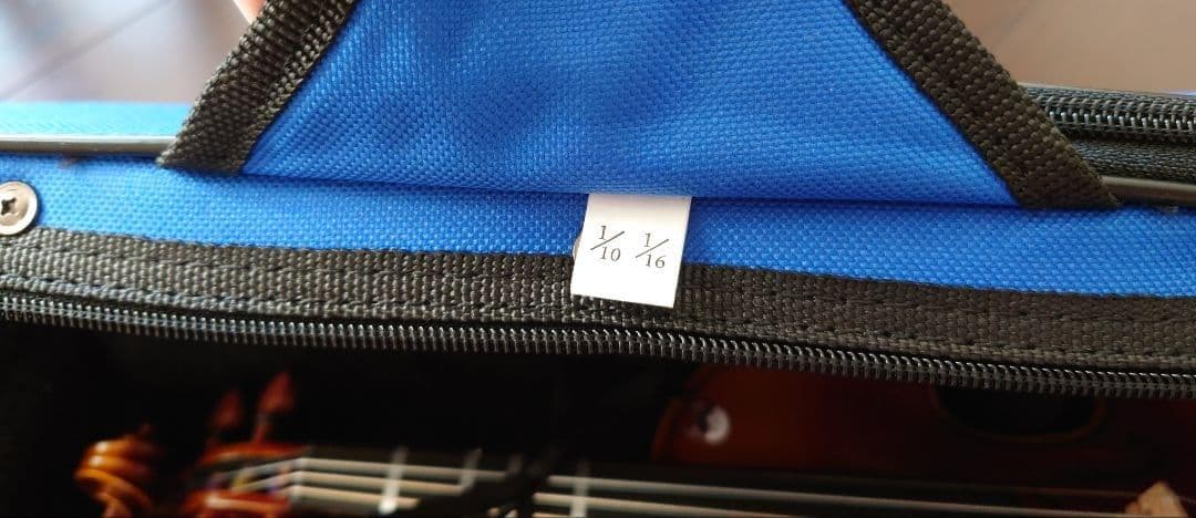 せ**ん【美品】カルロジョルダーノ1/10 バイオリン、ケースつき