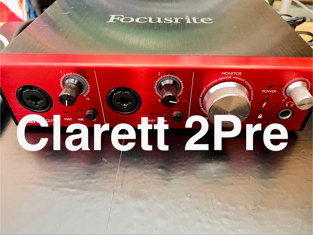 DTM・DAW Focusrite Clarett 2Pre Thunderbolt 2
