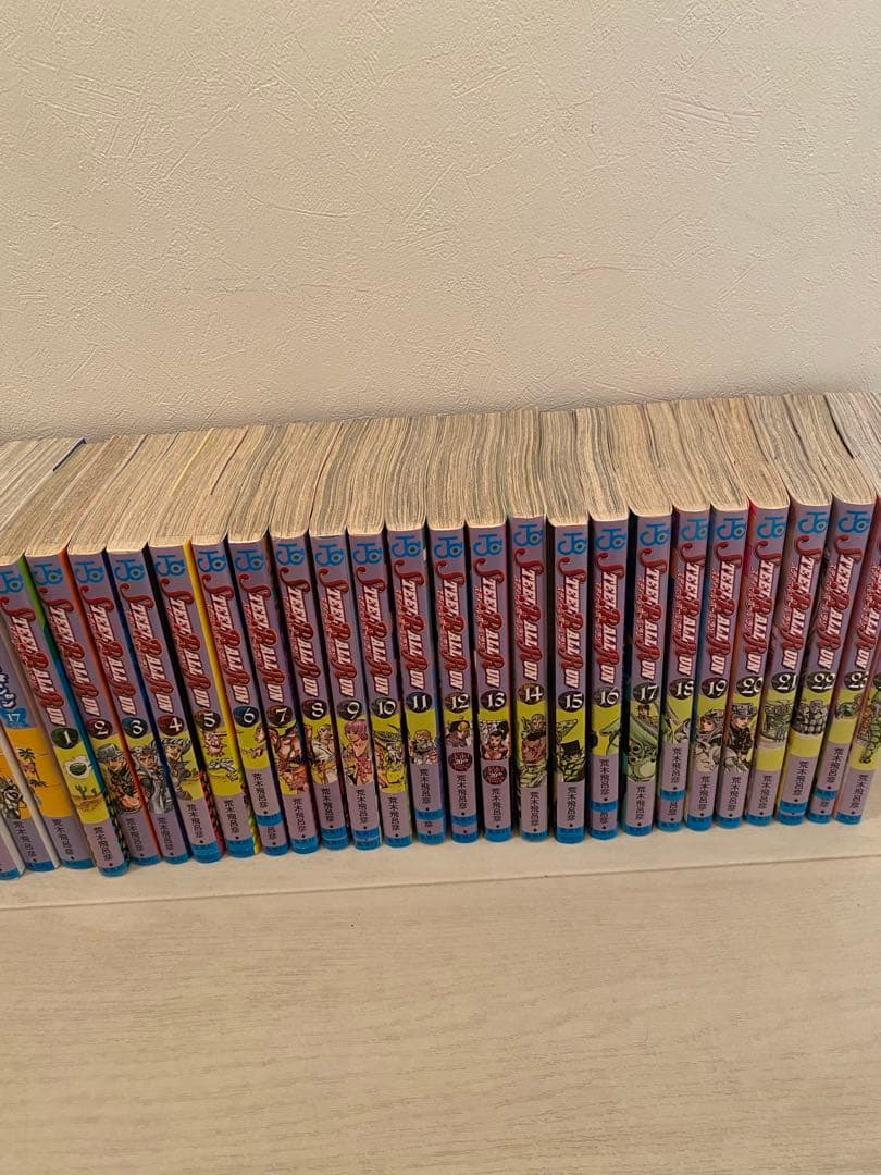 は*か様 ジョジョの奇妙な冒険　全巻セット　1部〜9部　短編集岸辺露伴　全巻初版