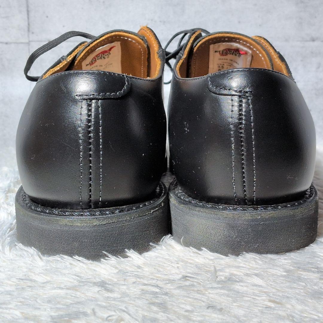 【極美品 箱付き】レッドウィング　101　ポストマン　オックスフォード　ブラック