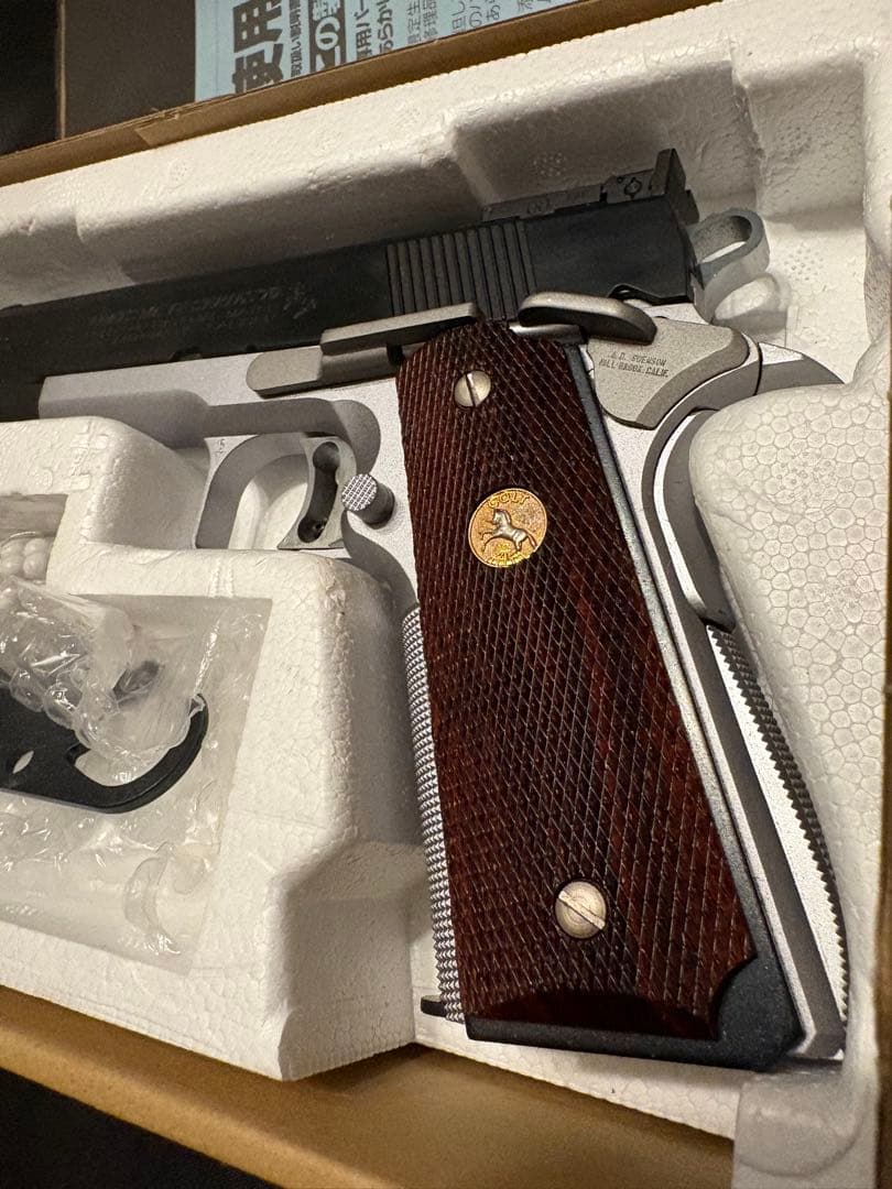 コルト ホーグ ナショナルマッチ　ガスブローバックエアガン