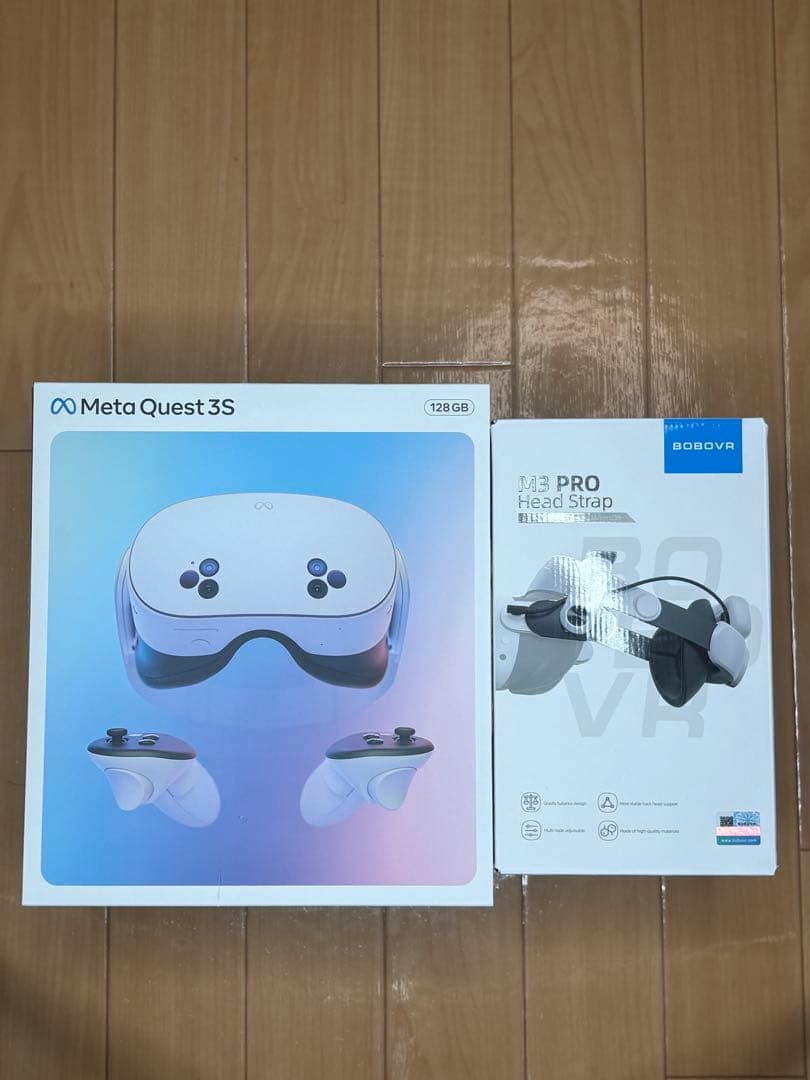  Quest 3S + BOBOVR M3 PRO 【VRヘッドセット】