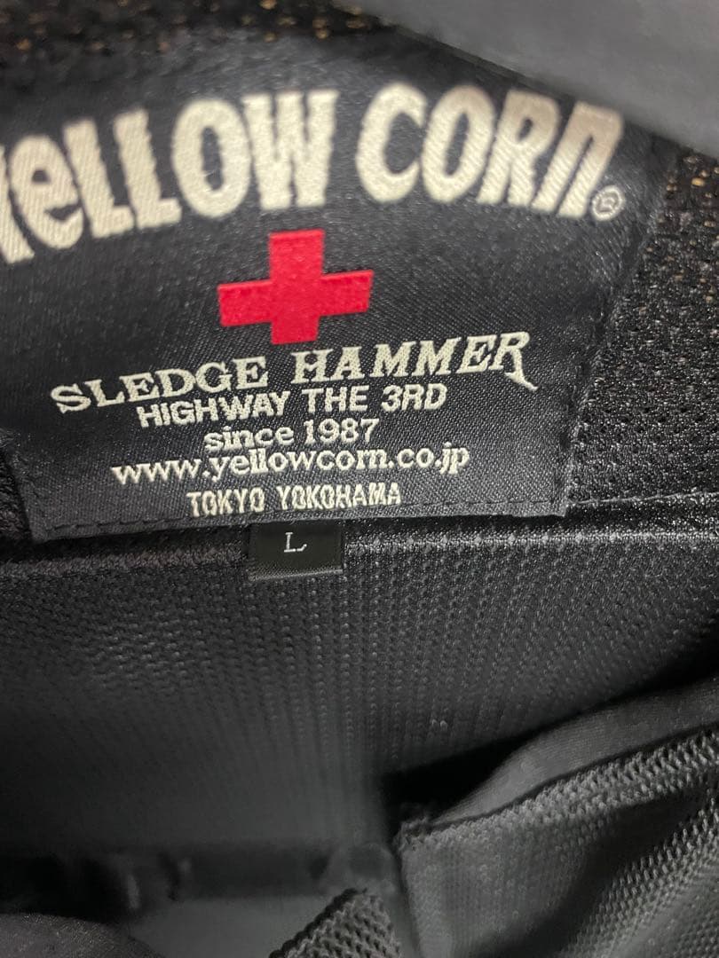 YELLOW CORN Lサイズ YMT-010プロテクィブメッシュTシャツ