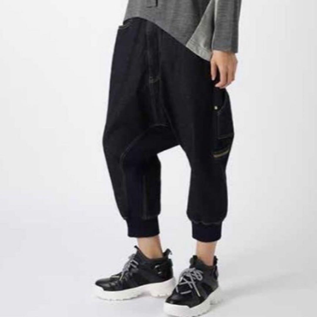 【新品未使用】希少 Mercibeaucoup B：リブパン リブサルエルパンツ