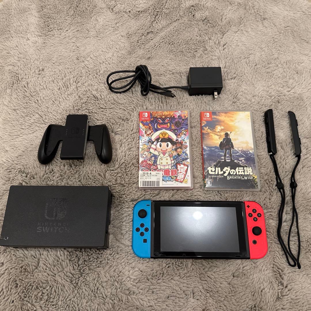 Nintendo Switch ネオンブルー/ネオンレッド 本体