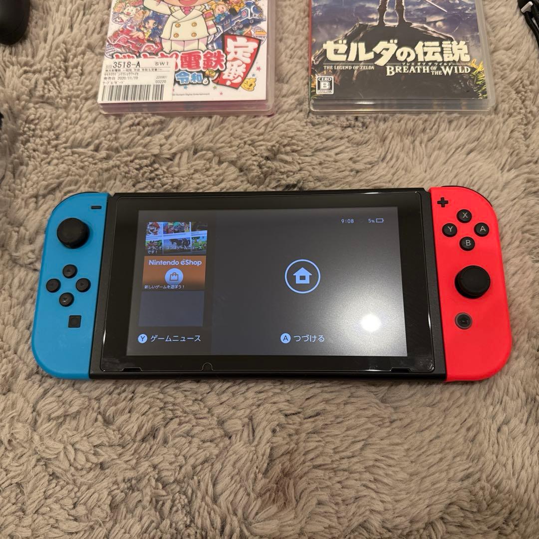 Nintendo Switch ネオンブルー/ネオンレッド 本体