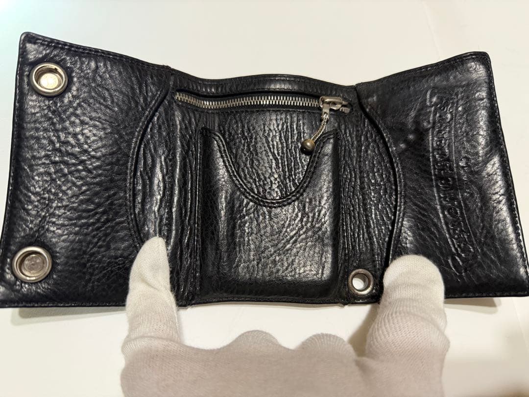 クロムハーツ　３フォールドウォレット