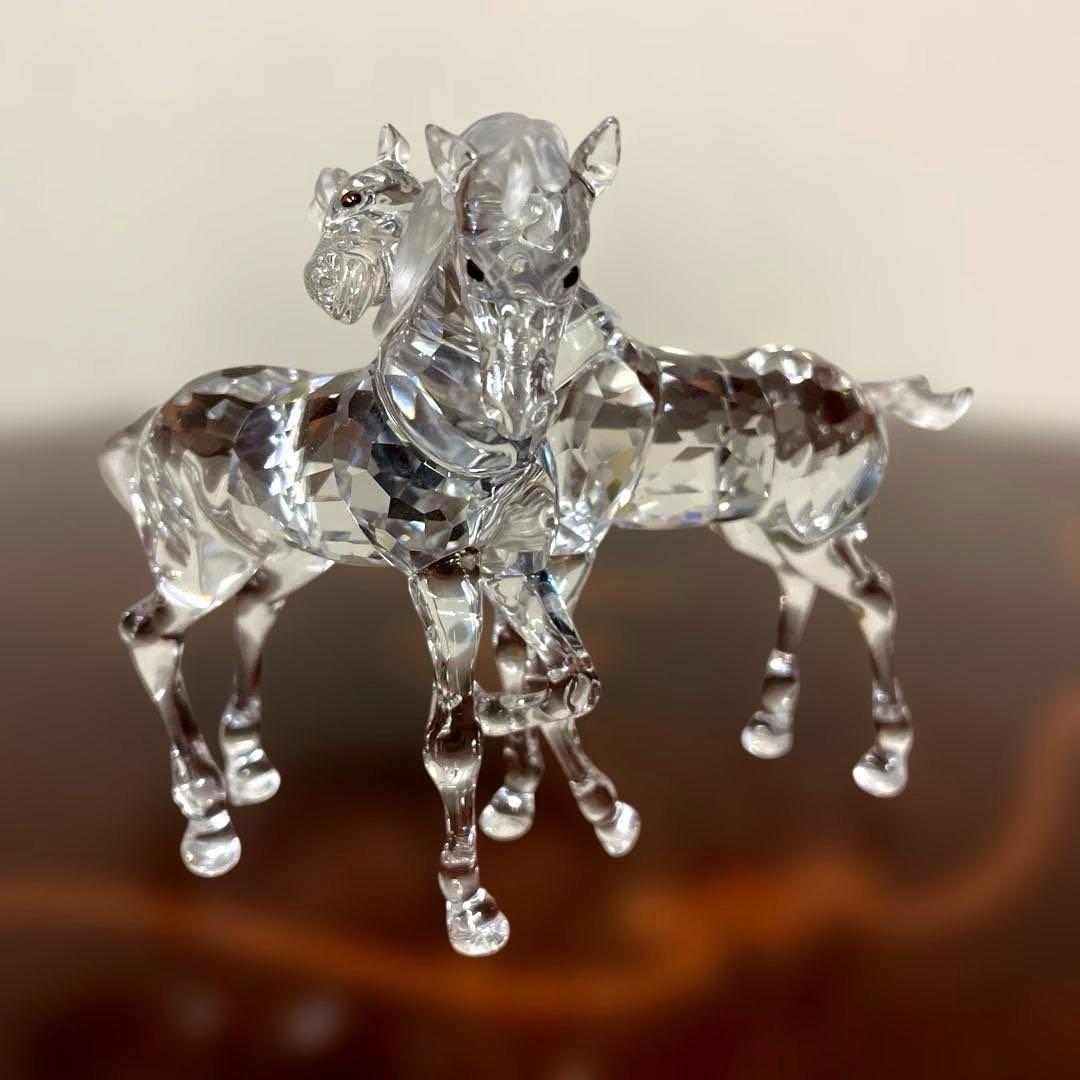 スワロフスキー置物　仔馬