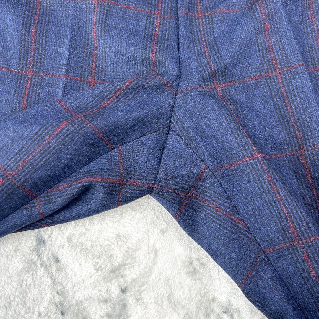 美品✨　サイズ52 ROTA トラウザーズ　フランネル　スラックス　チェック