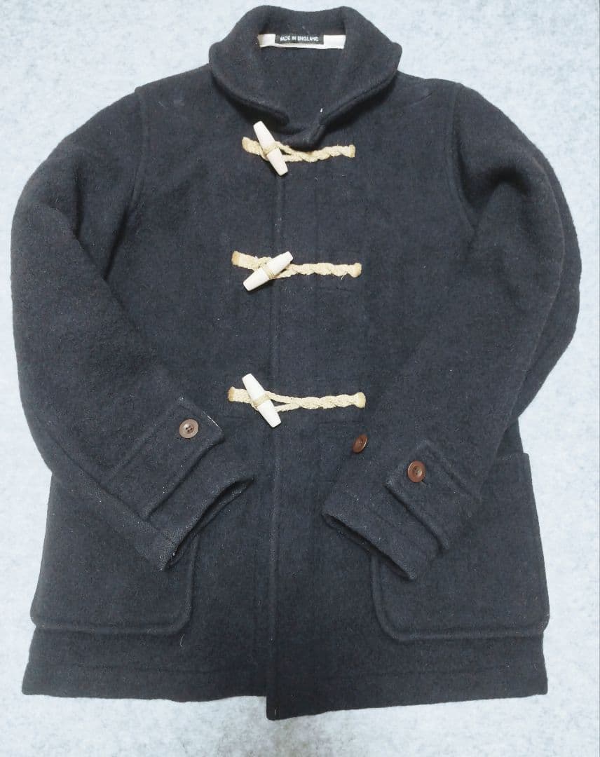 別注 Gloverall YMC ダッフルコート ダークネイビー S