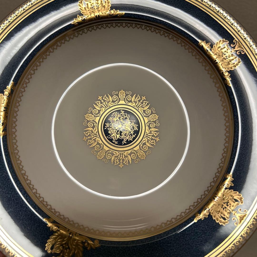 ウェッジウッド　コロンビア　パウダーブルー　スーププレート　ディナープレート